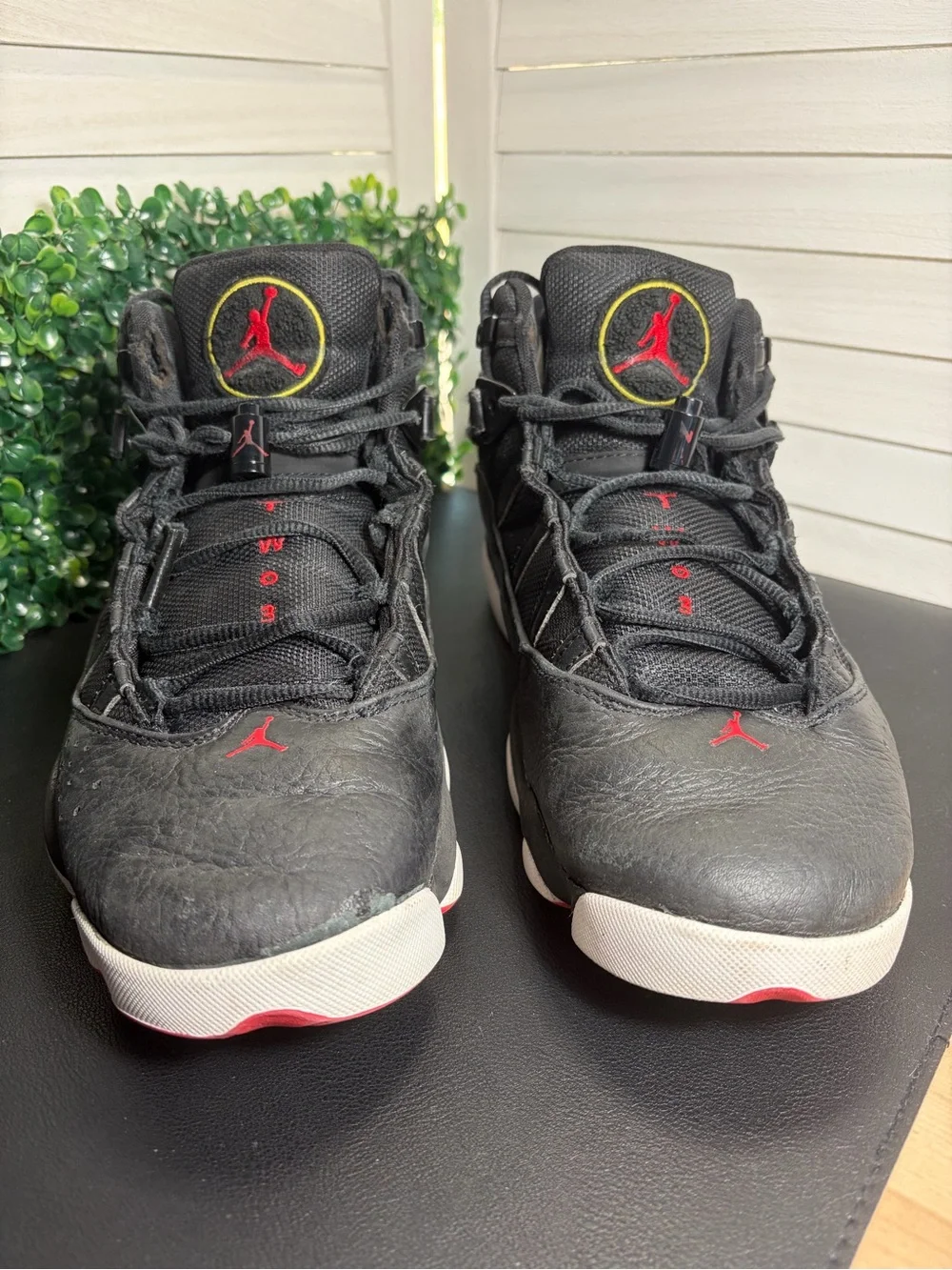 Air Jordan 6 Rings Playoffs Black White Red 322992-063 US Men’s Size 11 No Box
